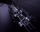 Közelkép az OPPO Find N5 összecsukható zsanérmechanizmusáról, amely a közelgő Apple iPhone hajtogatáshoz hasonló zsanérkialakítást szemlélteti (Kép forrása: Oppo)