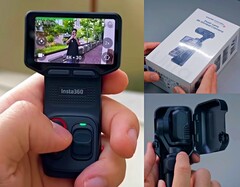Insta360 Luna Ultra gyakorlati bemutató a védőtokkal.