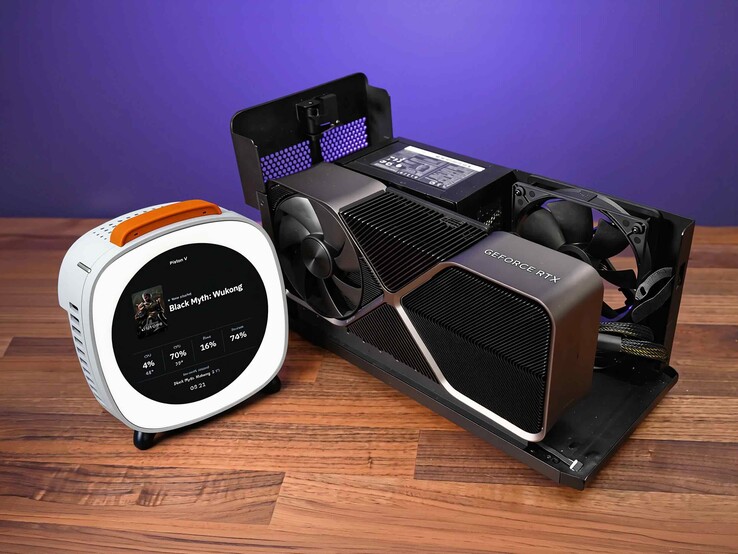 A Piston V mini PC OCuLink-porttal rendelkezik a gyors eGPU-csatlakozáshoz.