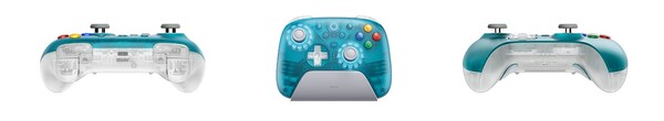 Az N64 8bitDo Ultimate 2 vezeték nélküli vezérlő N64 Edition két színű kialakítással rendelkezik.