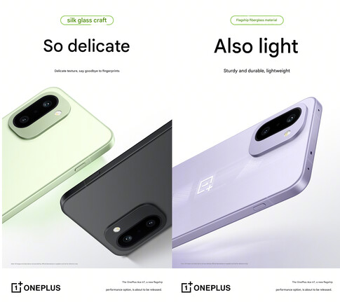 Az Ace 6T felépítése és kivitelezése (Kép forrása: OnePlus - gépi fordítás)