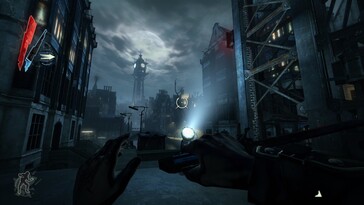 A képen: Egy játékmenet-képernyőkép a Dishonored című játékból.