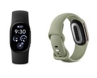 A Fitbit Edge Obsidian és Olive színben.