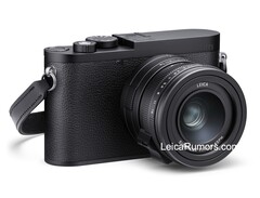 A Leica Q3 Monochrom nem rendelkezik a piros Leica logóval (Kép forrása: LeicaRumors)