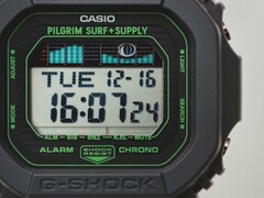 Az új Casio G-Shock x Pilgrim Surf+Supply óra (a képen) 2026 januárjában kerül forgalomba. (Kép forrása: Pilgrim Surf+Supply)