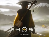 Ghost of Yotei banner látható (Kép forrása: Sony PlayStation YouTube szerkesztéssel)