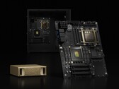 Az Nvidia közelgő N1X laptop CPU-ja ismét felbukkant a Geekbench-en (képen: Nvidia DGX Spark mini-PC és alaplap; kép forrása: Nvidia)