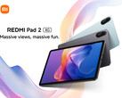 A Redmi Pad 2 legalább két színváltozatban lesz elérhető a megjelenéskor. (Kép forrása: Xiaomi)