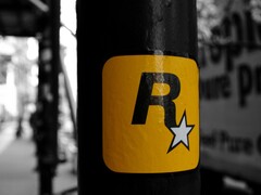 A Rockstar Games logója a telefonos szavazáson