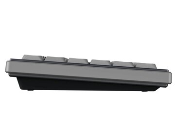 Az alacsony profilú Cherry Xtrfy K63W Pro oldalprofilja.