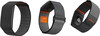 Az Amazfit Helio Strap szürke/fekete változata. (Kép forrása: PR Times)