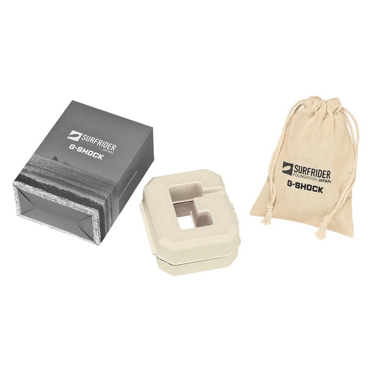 A GBX100SFJ-1 speciális, környezettudatos csomagolásban, egyedi Surfrider Foundation Japan tasakban kerül forgalomba.