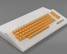 A még megjelenés előtt álló Slimline Commodore 64C Ultimate Founders Edition renderelt képe