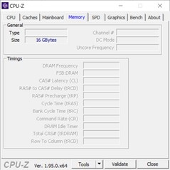 Lenovo ThinkBook 13x G1 - CPUz