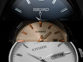 A Casio, a Seiko és a Citizen logói