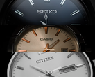 A Casio, a Seiko és a Citizen logói