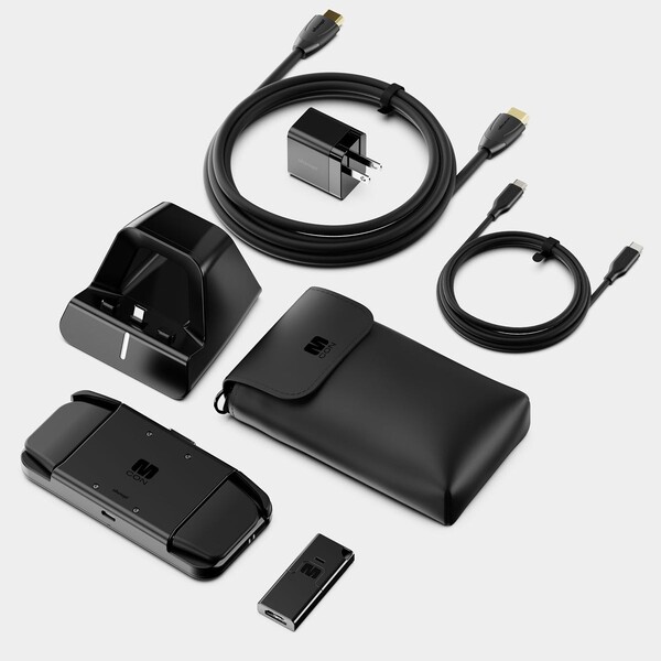Az MCON Controllerhez opcionális tartozékok, például dokkoló, töltő és HDMI-dongle is tartozékként kapható. (Kép forrása: Ohsnap)