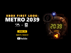 A Metro 2039 bemutatójának dátumát hirdető poszter