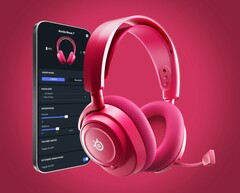 Az Arctis Nova 7 Gen 2 fehér, fekete és rózsaszín színben kapható (Kép forrása: SteelSeries, szerk.)