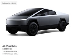 A Tesla akár 10.550 dolláros kedvezményt is kínál a Cybertruckra, hogy kiürítse a 2024-es készletet (Kép forrása: Tesla)