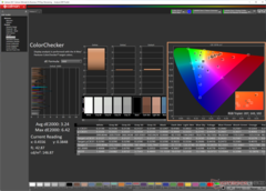 ColorChecker before calibration