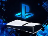 Banner PS5 Pro konzolhoz megjelenített PlayStation logóval