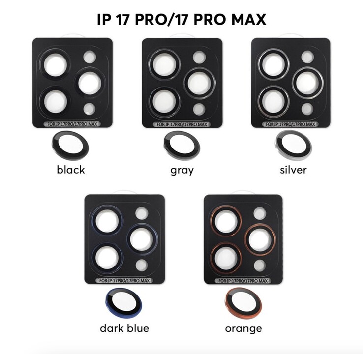 Az iPhone 17 Pro és Pro Max okostelefonok várhatóan ezekkel a színválasztékokkal érkeznek. (Kép forrása: Sonny Dickson)