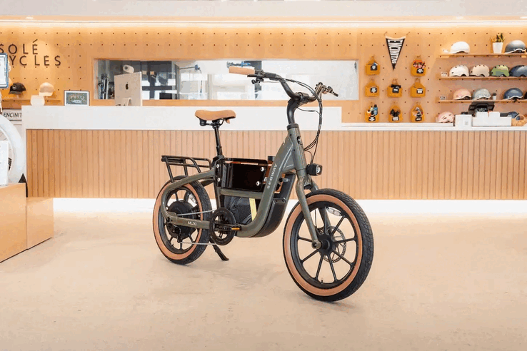 A Segway Muxi elektromos kerékpár 750 W-os hátsó kerékagymotorral büszkélkedhet