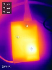 Tápegység a stresszteszt során