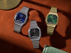 A Casio AQ-240E-2A2, az AQ-240E-1A és az AQ-240EG-3A (balról jobbra)