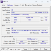 CPU-Z Alaplap