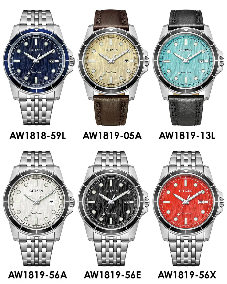 Az új Citizen Eco-Drive órák, Kínában megjelentek. (Kép forrása: U/Plus9Time via Reddit)