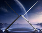 A Lecoo Fighter 7000X 2026 ára körülbelül 1 163 dollárnál kezdődik. A képen: egy promóciós fotó, amely a laptop karcsú kialakítását mutatja be.