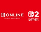 Nintendo Switch Online és Switch 2 logó (Kép forrása: Nintendo of America)