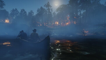 Egy kép, amely a Red Dead Redemption 2 egyik tájképét mutatja.