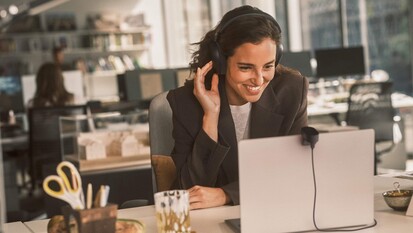 A Jabra Evolve3 85 fülhallgató. (Kép forrása: Jabra)