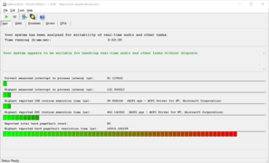 System info: Latencies