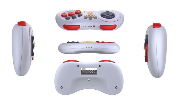 A 8BitDo M30 Bluetooth Gamepad Earthion Edition ugyanazokkal a funkciókkal rendelkezik, mint a normál változat. (Kép forrása: Superdeluxe Games) 