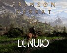 A Crimson Desert Denuvo DRM-hez tartozó banner megjelenítése