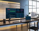 A Dell UltraSharp 52 Thunderbolt Hub monitor egyszerre négy számítógéphez csatlakoztatható. (Kép forrása: Dell)