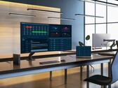 A Dell UltraSharp 52 Thunderbolt Hub monitor egyszerre négy számítógéphez csatlakoztatható. (Kép forrása: Dell)