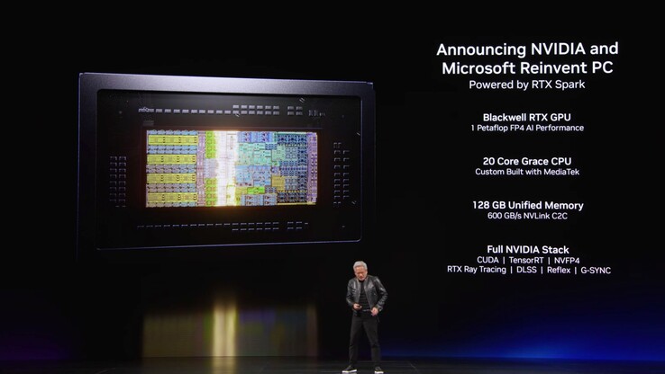 Nvidia RTX Spark specifikációk