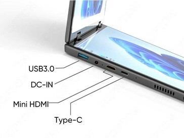 HDMI és USB-C áll rendelkezésre (Kép forrása: Topton)