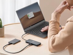 Az új Anker Nano USB-C Hub hasonló kialakítású lehet, mint a régebbi 555 USB-C Hub (a képen)