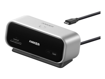 Anker asztali USB-C hub, csillagfényes ezüst színben