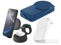 A Belkin UltraCharge Collection vezeték nélküli töltők támogatják a Qi2.2 25W-os gyors vezeték nélküli töltést. (Kép forrása: Belkin)