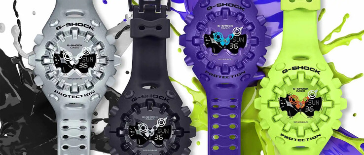 A Casio G-Shock GA-V01 óra négy színben kapható. (Kép forrása: Casio)
