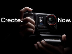 Az Insta360 Ace Pro 2 felvétele az új markolat tartozékkal együtt. (Kép forrása: Insta360)