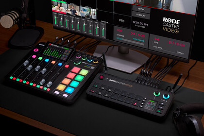 Rodecaster a stúdióban