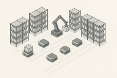 Amazon: Belső cél, hogy 600 000 munkahelyet szüntessenek meg az AI és a robotika segítségével. (Kép forrása: GPT-image-1)